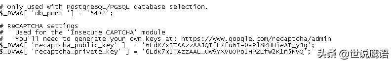 从玩转靶机DVWA看程序设计安全Programming Security from Playing with the Target DVWA